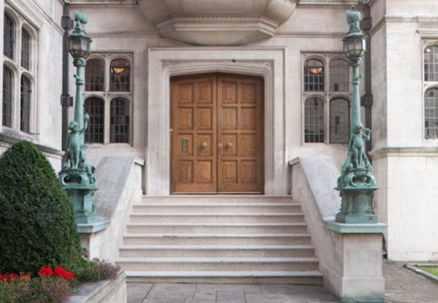Front steps, Two Temple Place