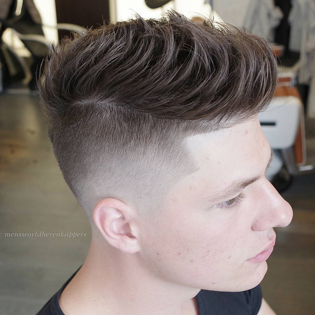 Kiểu tóc lượn Messy