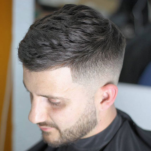 Kiểu tóc Brush up Fade