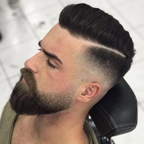 Kiểu tóc Mid Fade Pompadour