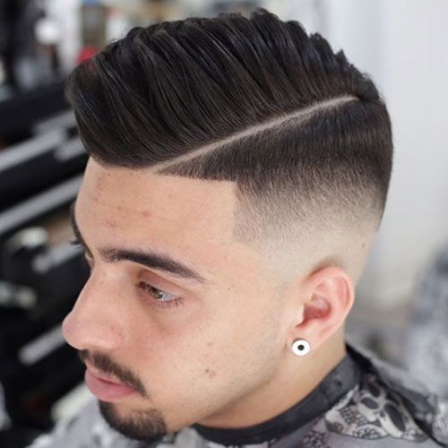Kiểu tóc Mid Fade Pompadour