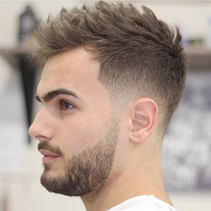 Kiểu tóc quiff cho nam tóc ngắn Kiểu tóc quiff cho nam tóc ngắn