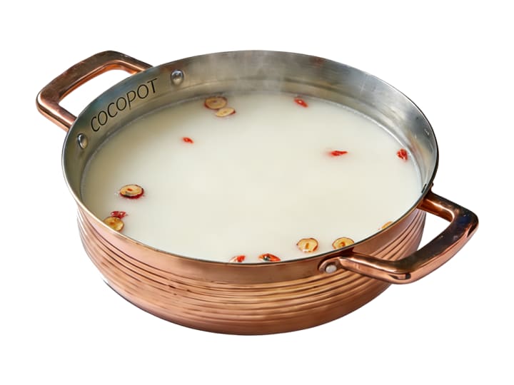 Nước lẩu sữa dừa