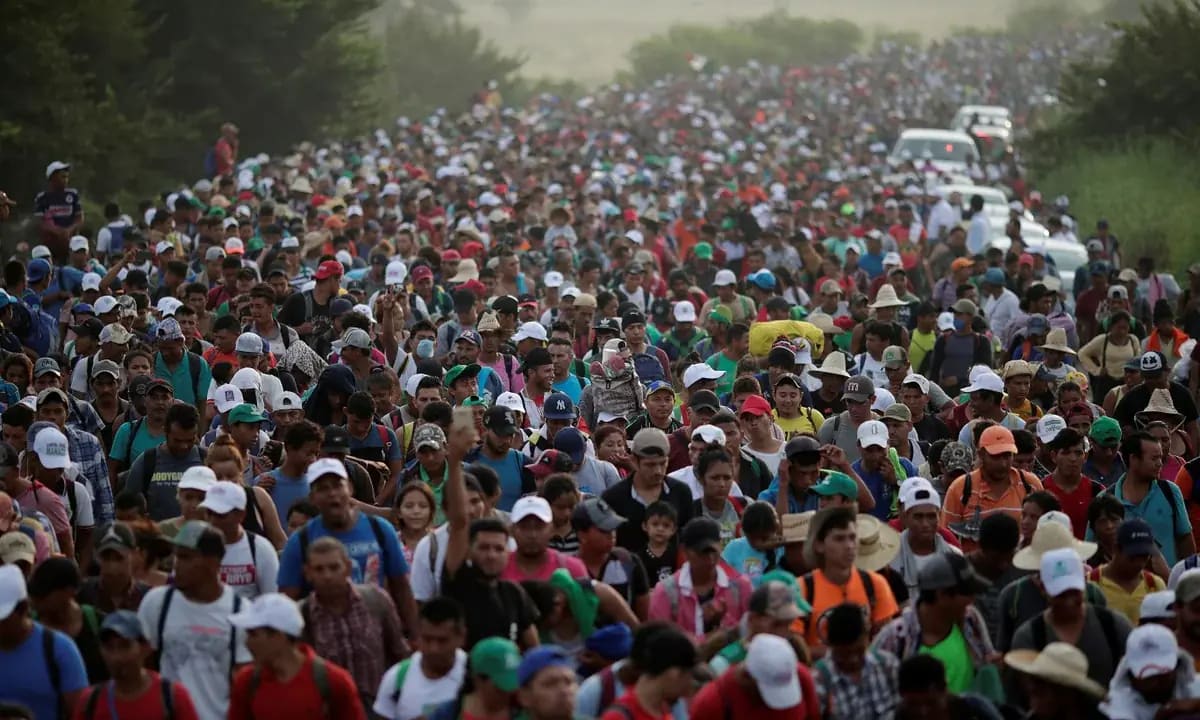 Central American Caravans Seek New Route Amid Restrictions