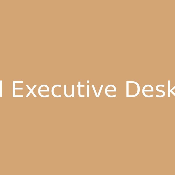 L-Shaped Executive Desk - view 1