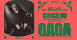 Lady Gaga show in Chicago, IL