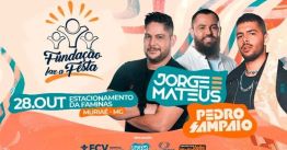 Jorge & Mateus e Pedro Sampaio em Fundação Faz a Festa 2022