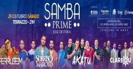 Samba Prime Juiz de Fora - Sorriso Maroto, Ferrugem e mais