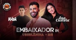 Gusttavo Lima em Uberlândia com Ana Castela e Kvsh