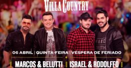 Camarote Brahma Villa Country - Marcos & Belutti e Israel & Rodolfo