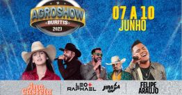 Agroshow Buritis 2023 - Ana Castela, Felipe Araújo e mais