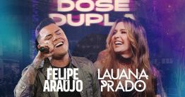 Felipe Araujo e Lauana Prado no Villa Country em São Paulo