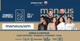 Jorge e Mateus Único em Manaus - Luan Santana, Maiara e Maraísa e KVSH