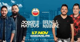 Jorge e Mateus + Bruno e Marrone em Cascavel