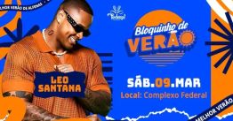 Léo Santana em Alfenas, MG - Bloquinho de Verão