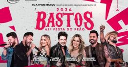 Festa do Peão de Bastos 2024 - Rodeio de Bastos