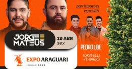 Jorge e Mateus em Expoaraguari 2024