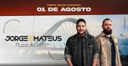 Jorge e Mateus em Porto Velho, RO