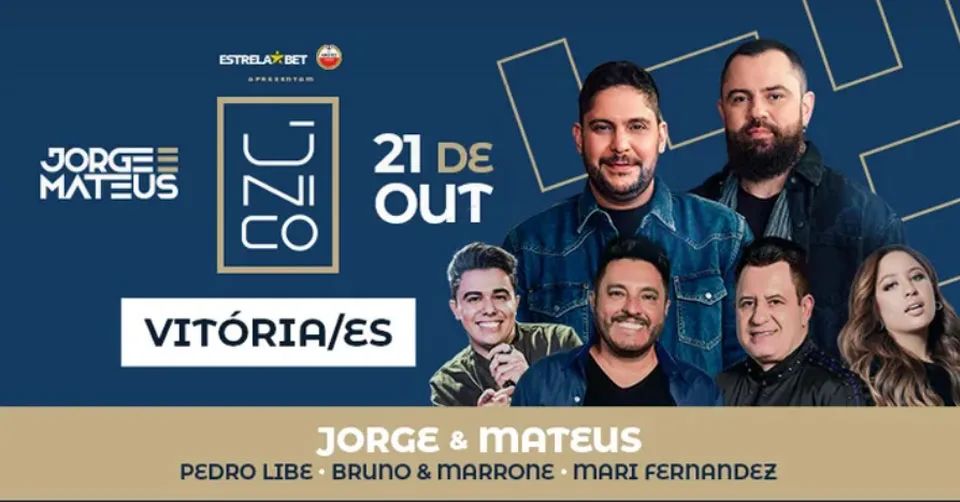 Jorge e Mateus em Vitória, ES - Beevtz