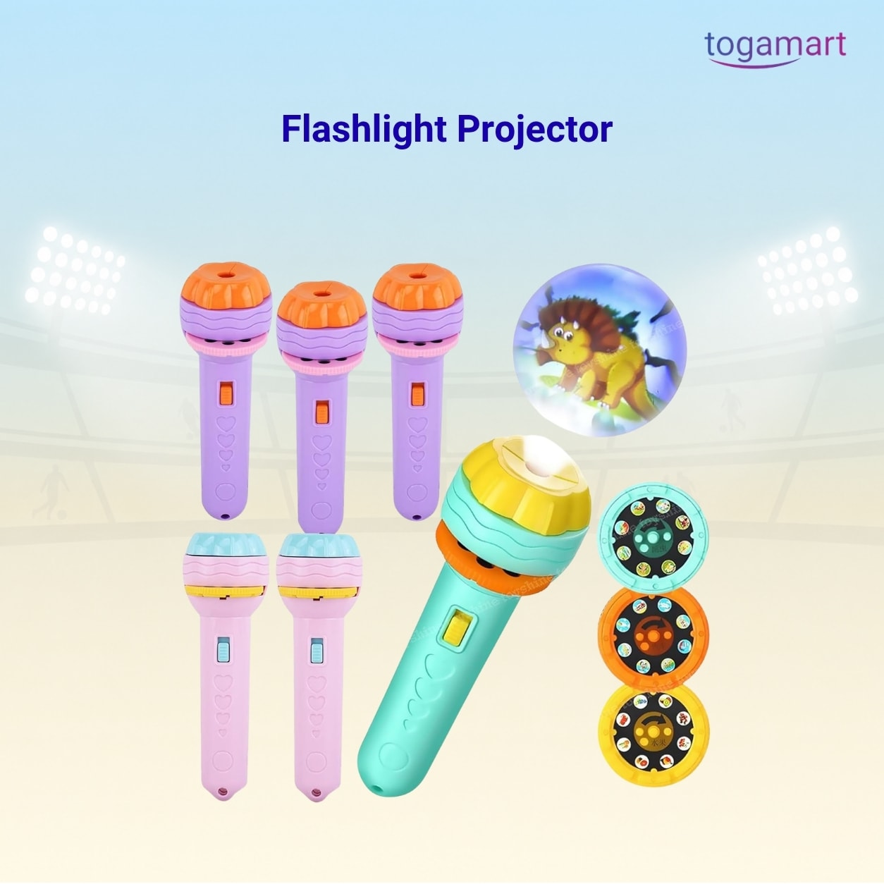 Flashlight Projector Toy set