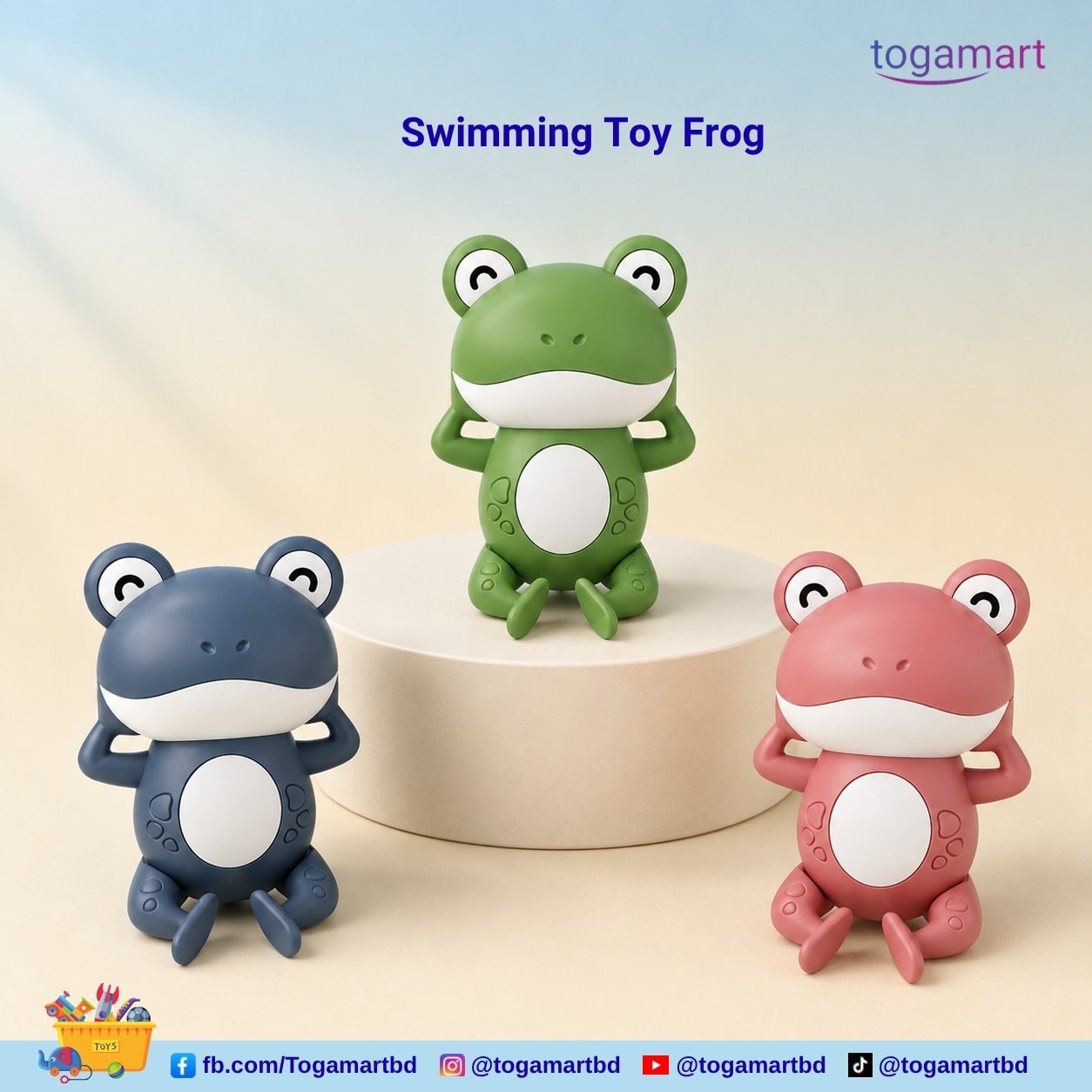 Swimming toy Frog