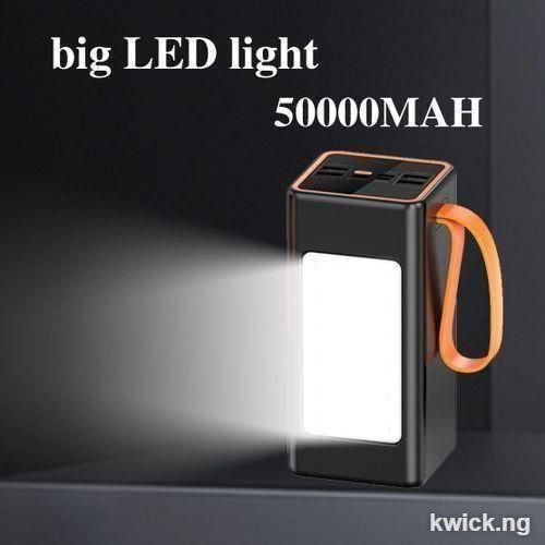Philly 50000 MAh Super Fast Charger Power Bank With LED Lights