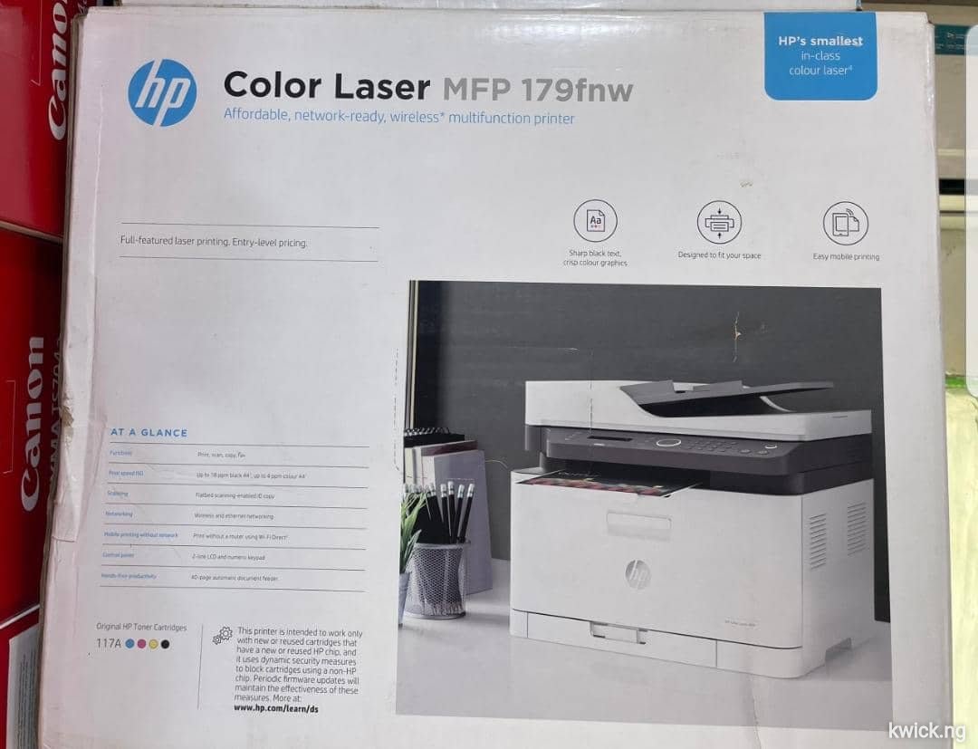 HP Color Laser MFP 179fnw Printer