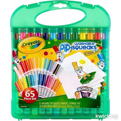 Crayola Create & Color Mini Washable Markers And Paper