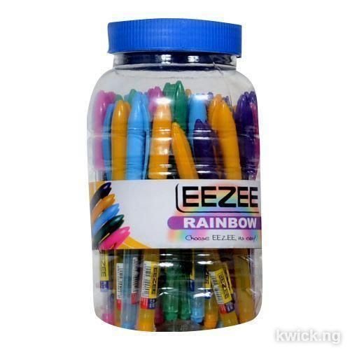 EEZEE Rainbow Biro Pens