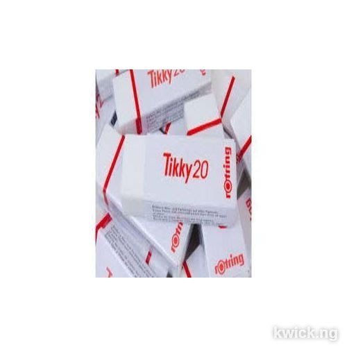 Pack Of Tikky Eraser - 20 Pieces