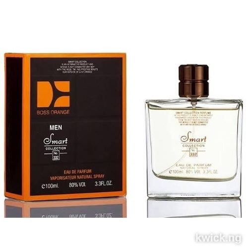 Smart Collection 332 Perfume for men orange EDP 100ml NAFDAC NO-02-5688
