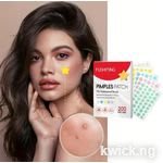 200PCS Star Shape Hydrocolloid Acne Patches, Colorful Pimple Cover Stickers for Face, Blemish Spot Patches for Day & Night Care