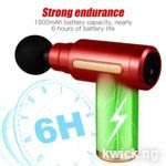 Most Sturdy And Durable Handheld Fascia Massage Gun Muscle Relaxation With 4 Heads