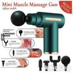 Most Sturdy And Durable Handheld Fascia Massage Gun Muscle Relaxation With 4 Heads