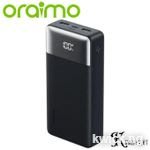 Oraimo 20000mAh Power-Nova Q21 22.5W Fast Charging Type-C Input and Output QC3.0 & PD3.0 Smart Digital Display Power-Bank OPB-7200Q