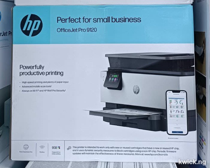 HP OfficeJet Pro 9120 All-in-One Printer