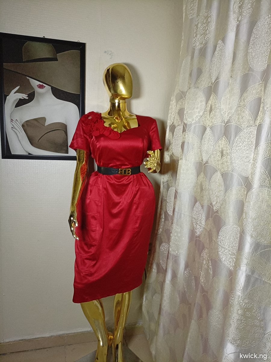 Red dress