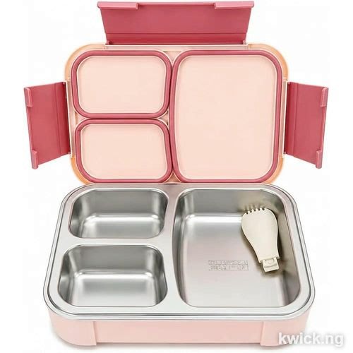 Children Back To School Stainless Steel Bento Lunch Box