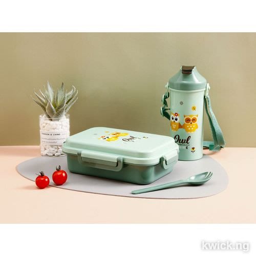 Easylunchboxes Food grade high-temperature lunch box Children's students divided into box canteen lunch box kettle set