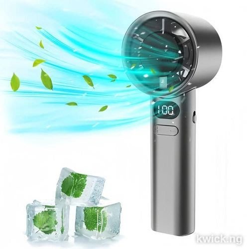 VITAGENERICS Share this product Mini Portable Fan Powerful Handheld Fan,120 Speeds Infinitely Variable Speed Personal Small Rechargeable Hand Fan for Adults & Kids Travel