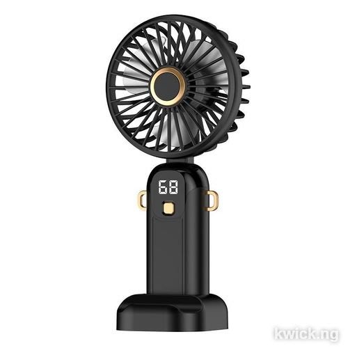 Synzida Portable Mini Fan USB Rechargeable Personal Desk Fan, 3 Speed Adjustable Small Cooling Fan, Quiet Handheld Fan for Office, Home, Travel, Bedroom, Outdoor, Summer Cooling Fan