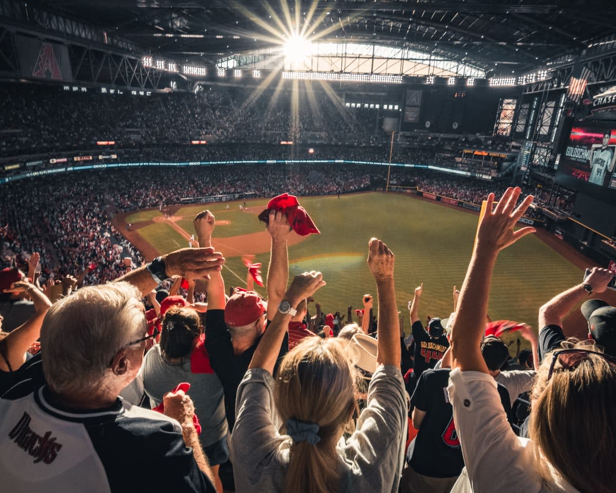 Sports Fans Cheering