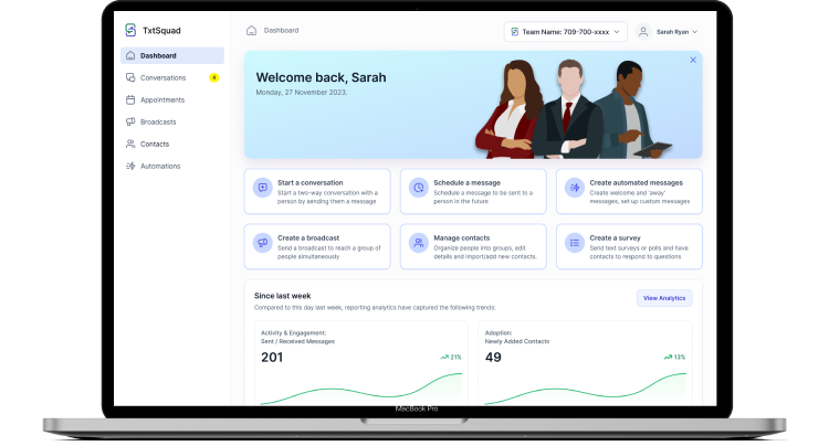 TxtSquad App