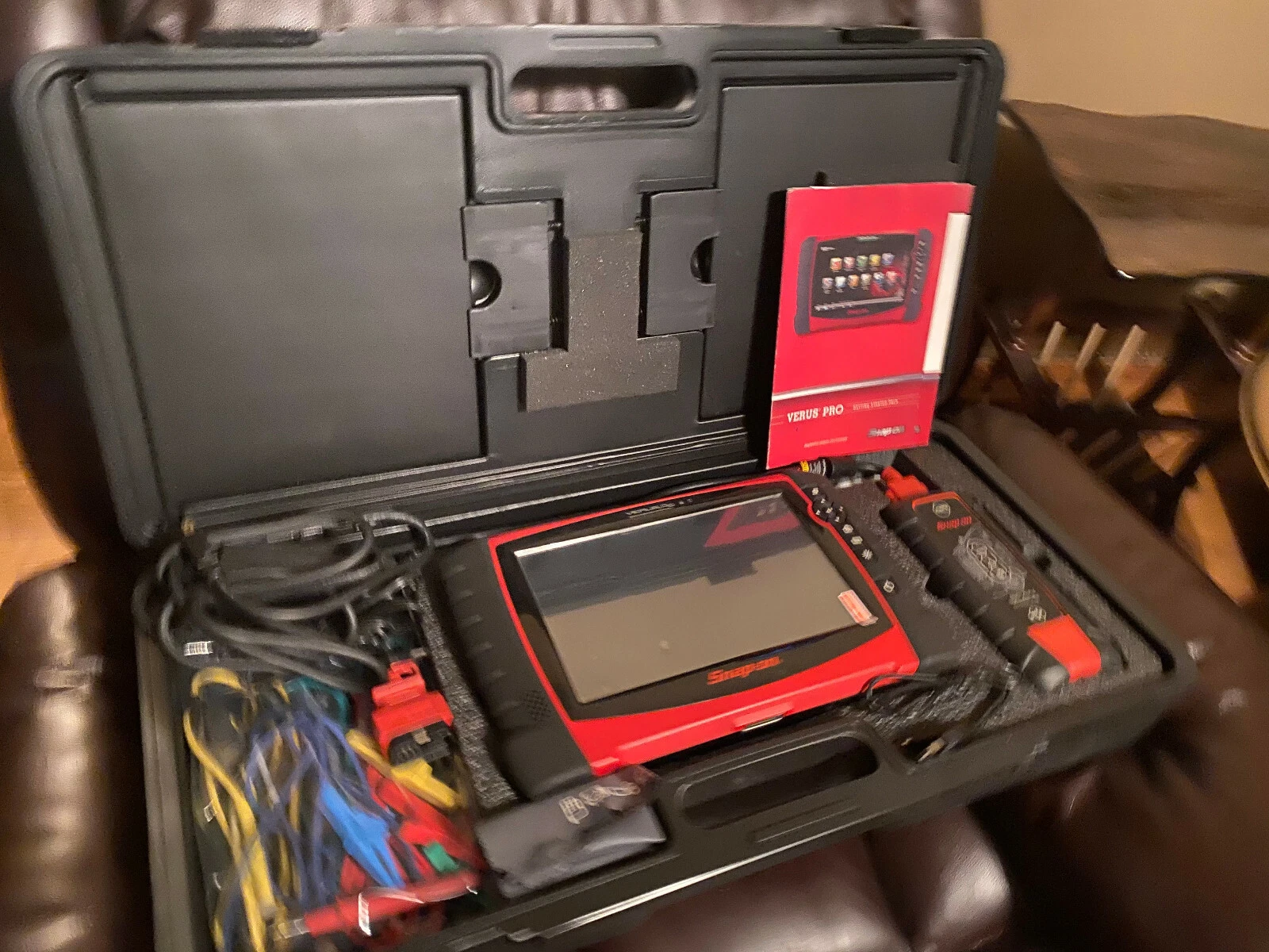 SnapOn Verus Pro D10 Diagnstic Scan Tool EEMS327 Scanner Snap On 21.2 EURO 2021, view 4