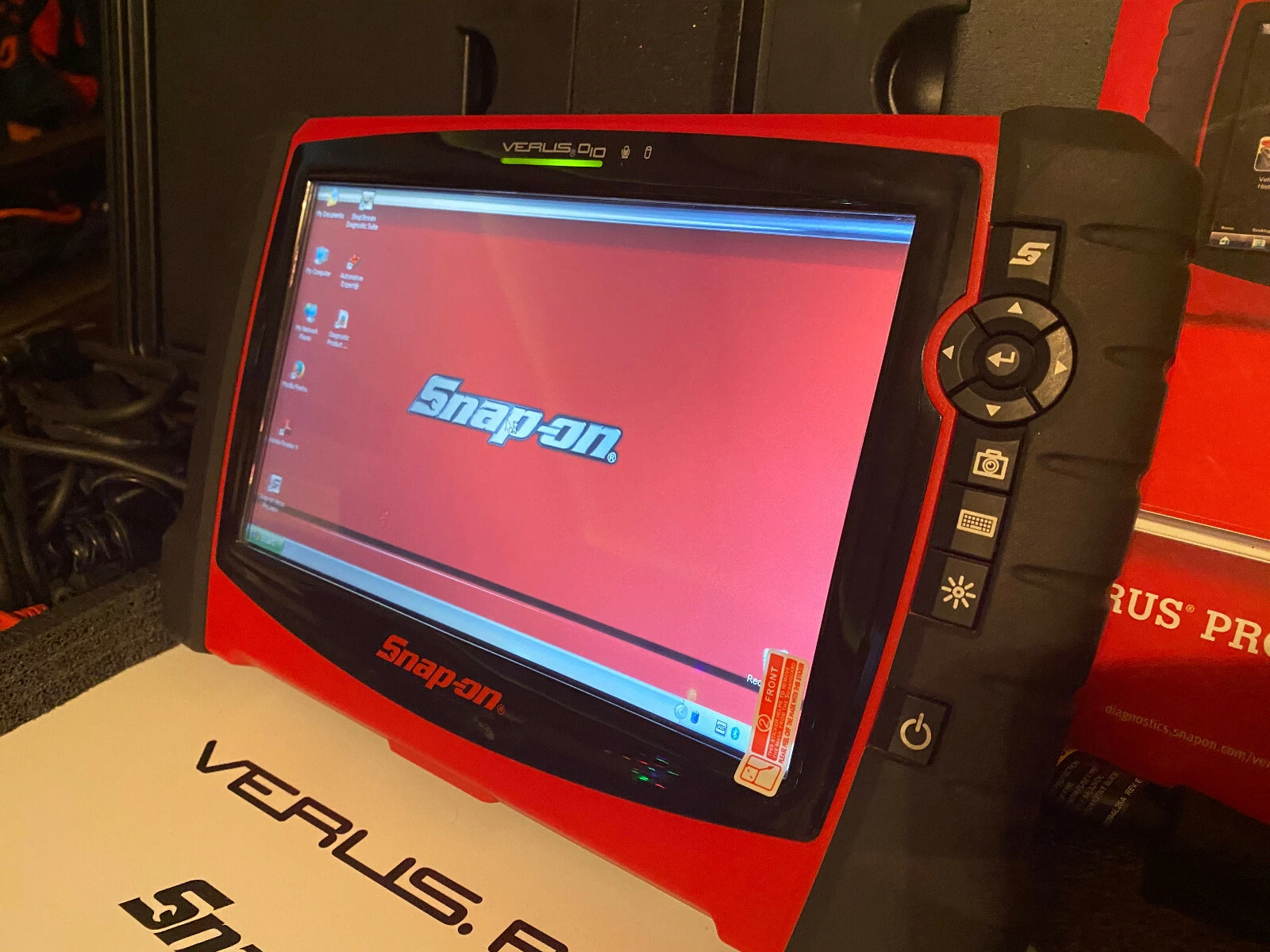 SnapOn Verus Pro D10 Diagnstic Scan Tool EEMS327 Scanner Snap On 21.2 EURO 2021, view 10