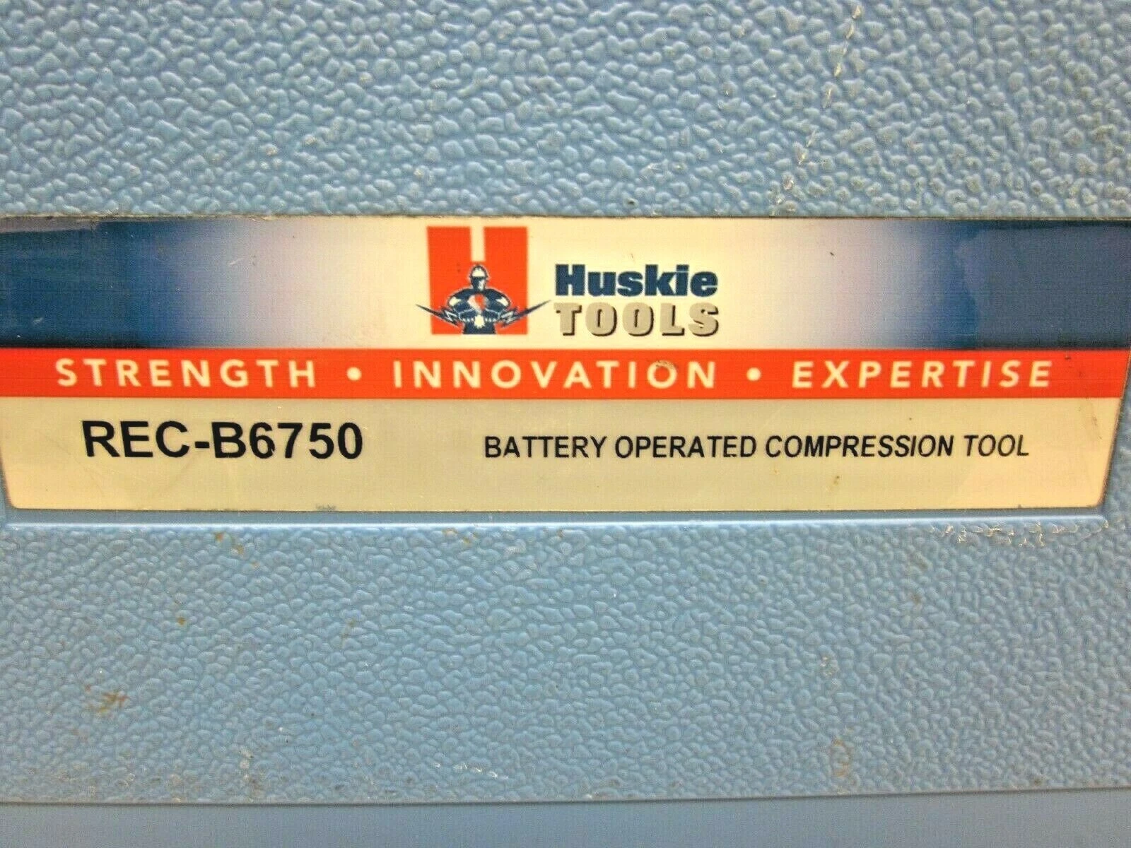Huskie Tools REC-B6750 6.2 Ton Flip-Top Dieless Compression Crimper Crimp Tool, view 9