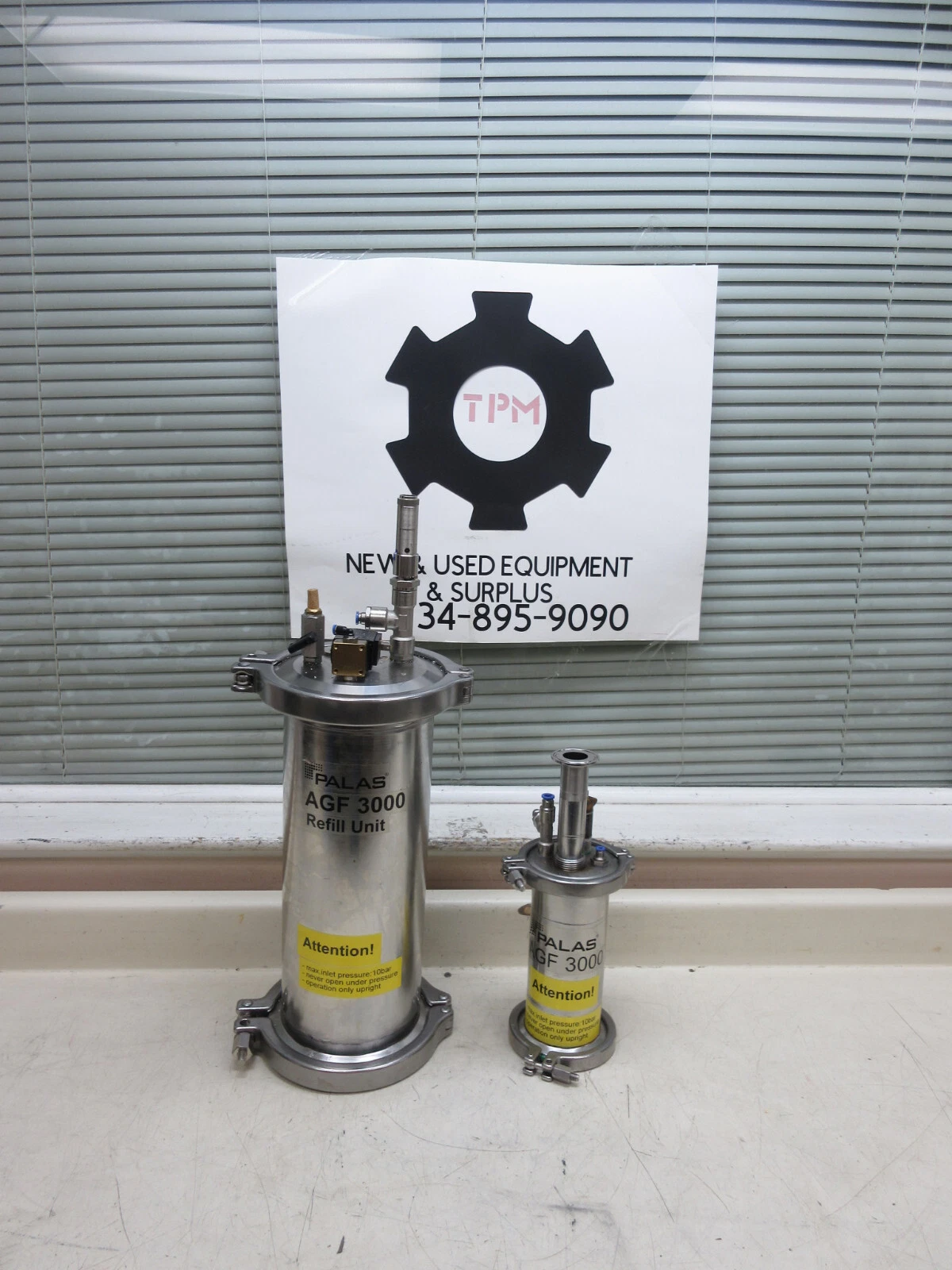 Palas AGF3000 Aerosol Generator & Automatic Refill Unit for Air Filter Testing