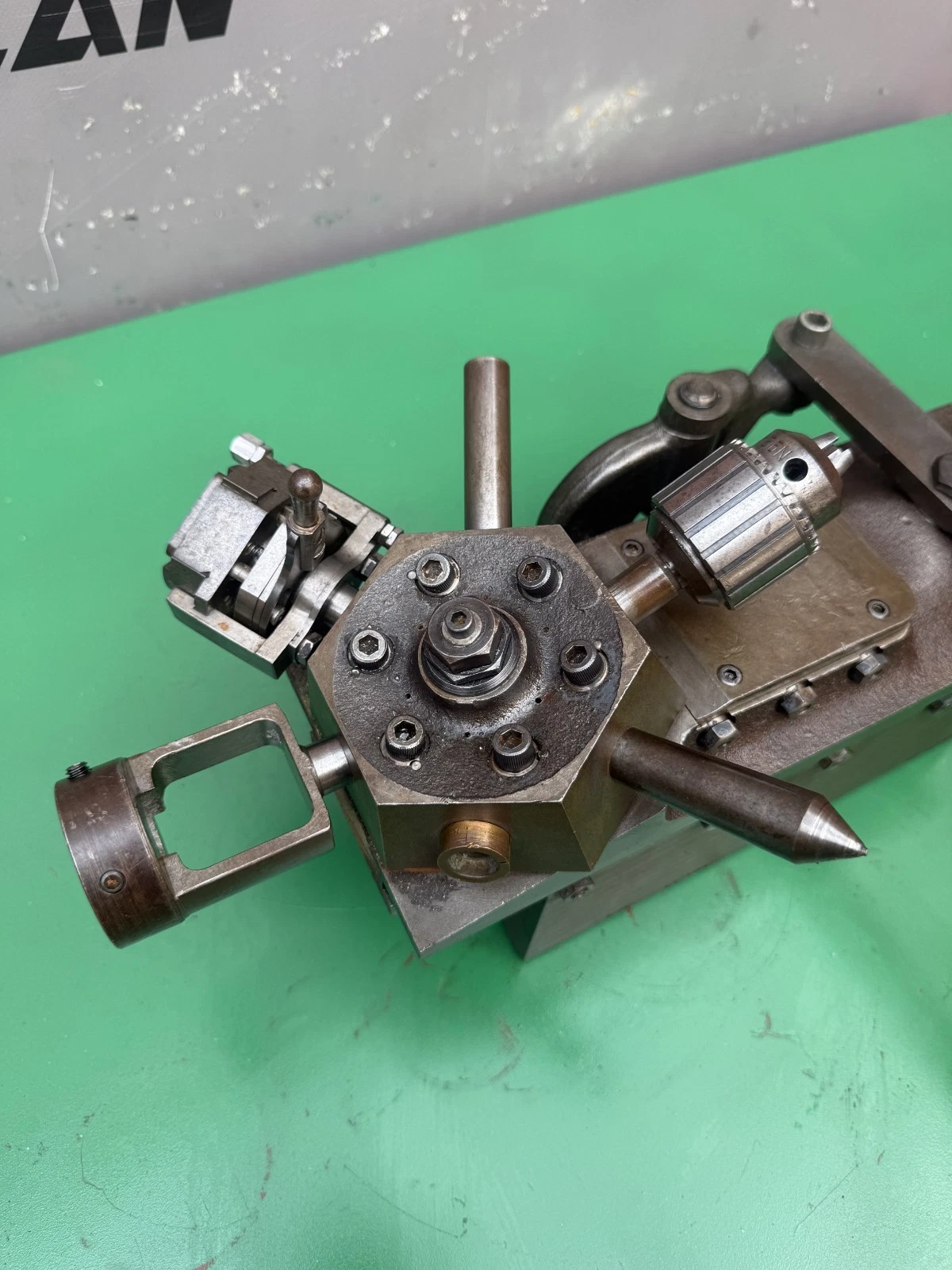 Hardinge Lathe 6 Position Turret. Tail Stock. Nice.