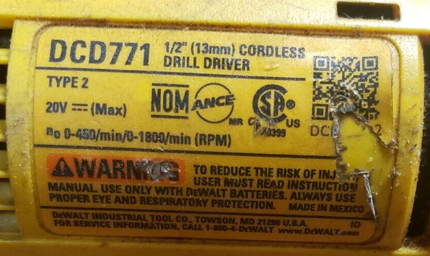 USED DEWALT 20V 4 Tool Combo kit #178988-1, view 6