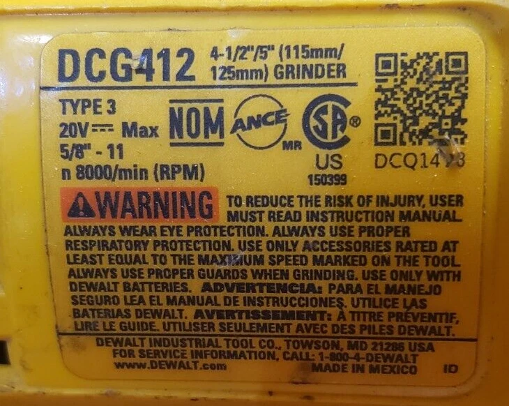 USED DEWALT 20V 4 Tool Combo kit #178988-1, view 8